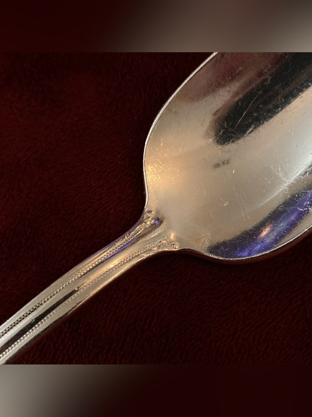 Set of 6 1847 Rogers Bros Silver Plate Dinner Spoons Remembrance Pattern - Picture 3 of 6